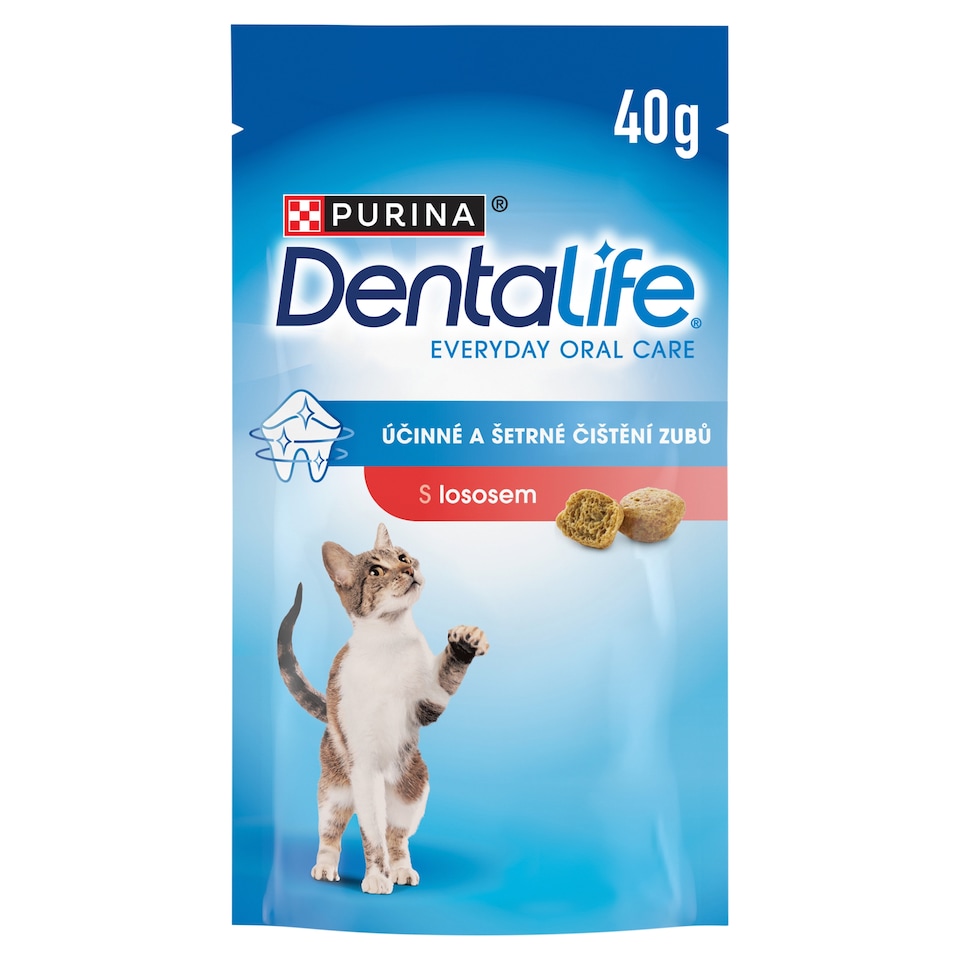 obrázok 1 z Dentalife maškrty pre mačky losos 40 g