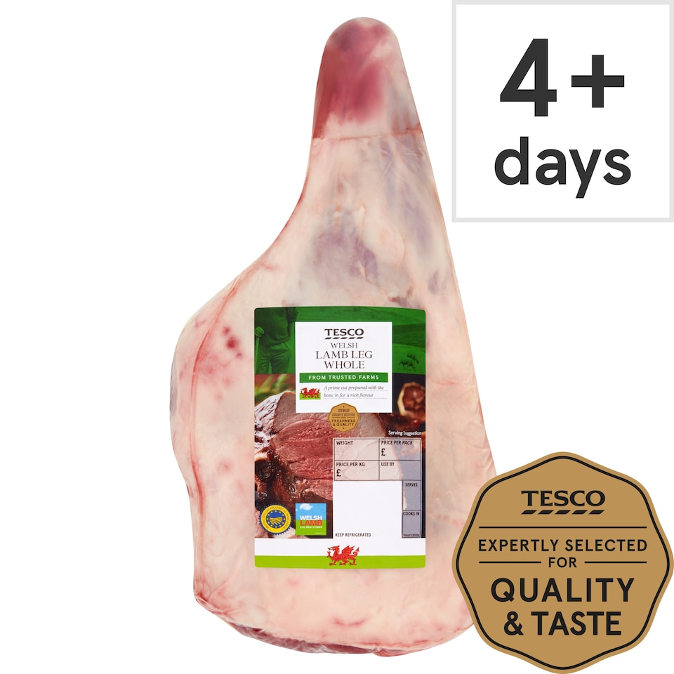 Tesco Welsh Lamb Leg Whole