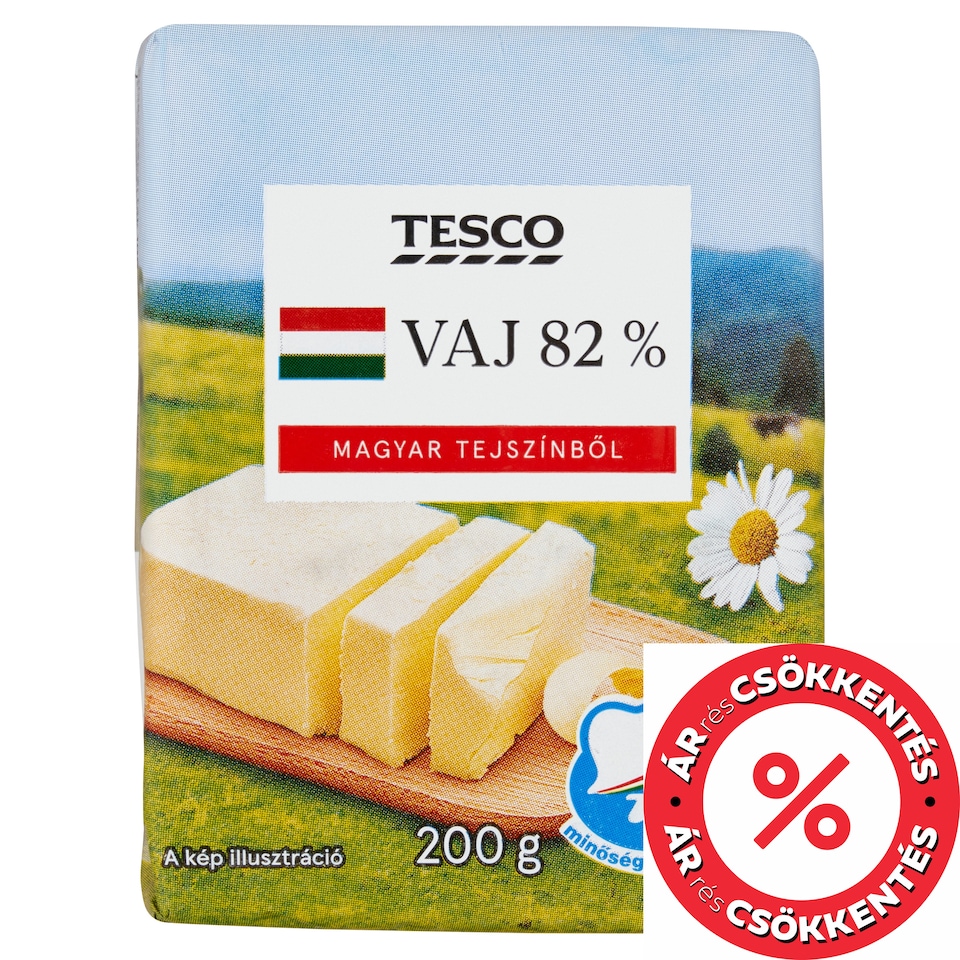Tesco vaj 82% 200 g