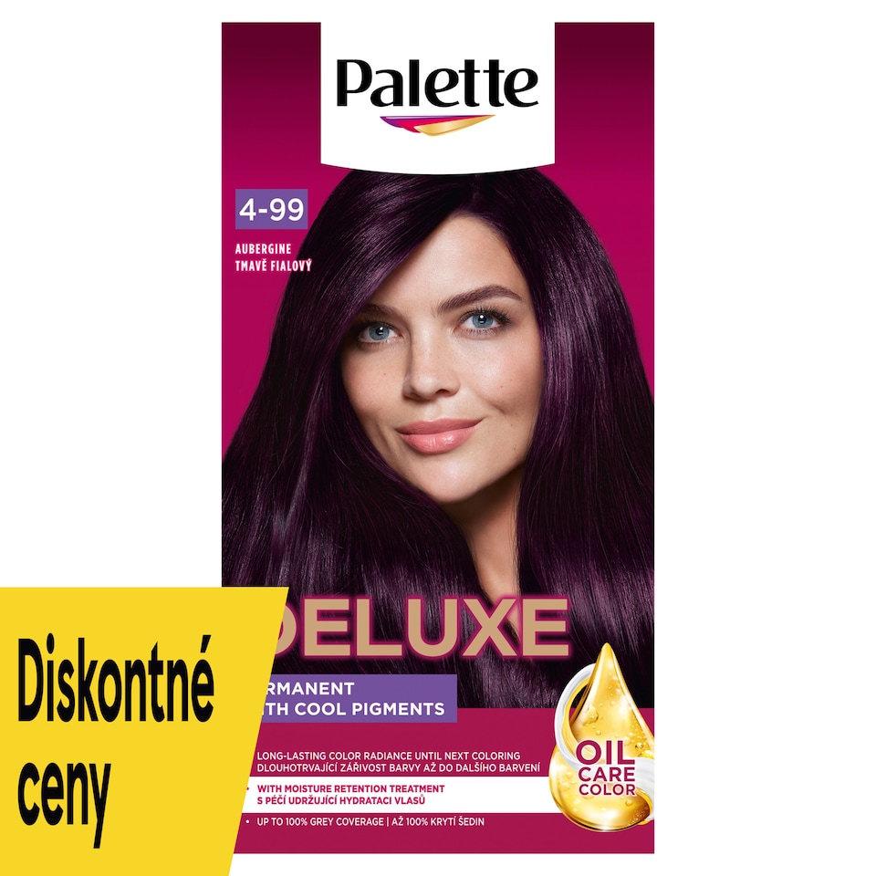 image 1 of Palette Deluxe Hair Color Dark Purple 4-99