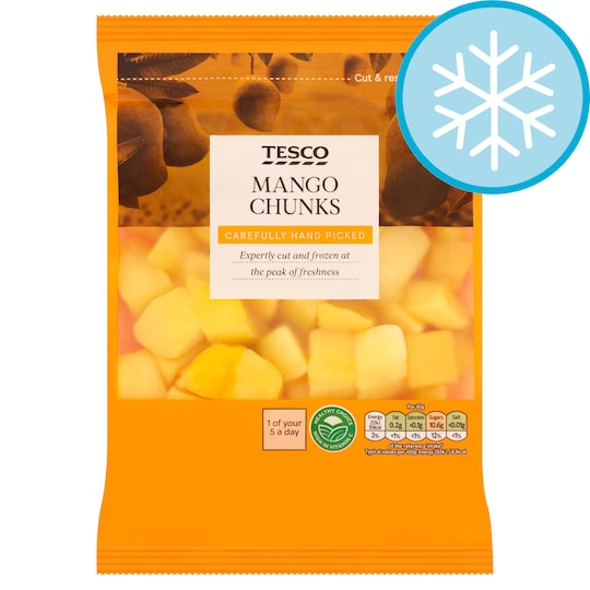 Tesco Mango Chunks 500G Tesco Groceries