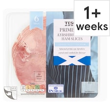 Tesco Ayrshire Cured Ham Slices 125G