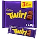 image 1 of Cadbury Twirl Chocolate Bar 3 Pack Multipack 129g