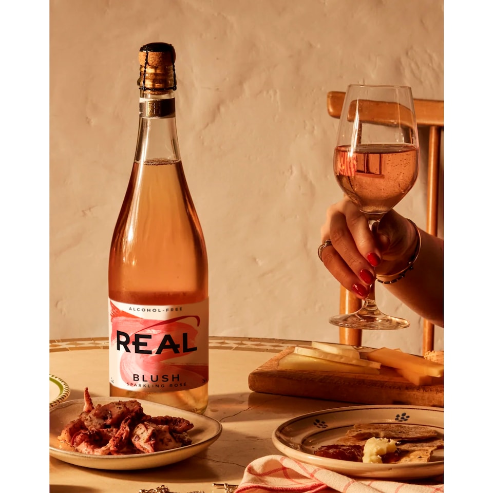 image 1 of REAL Blush Slow Fermented Sparkling Tea 75cl