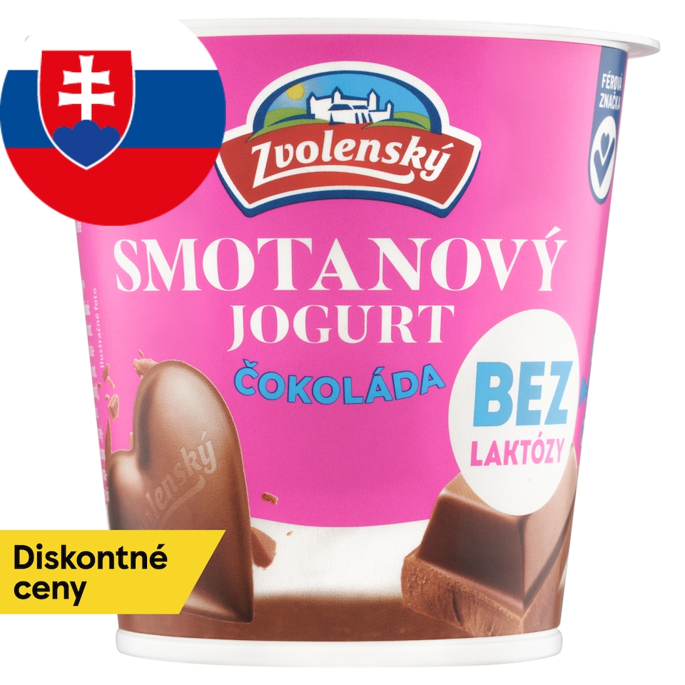 obrázok 1 z Zvolenský Smotanový jogurt čokoláda bez laktózy 145 g