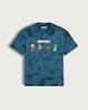 image 4 of Minecraft Pure Cotton Character Print T-Shirt in Blue