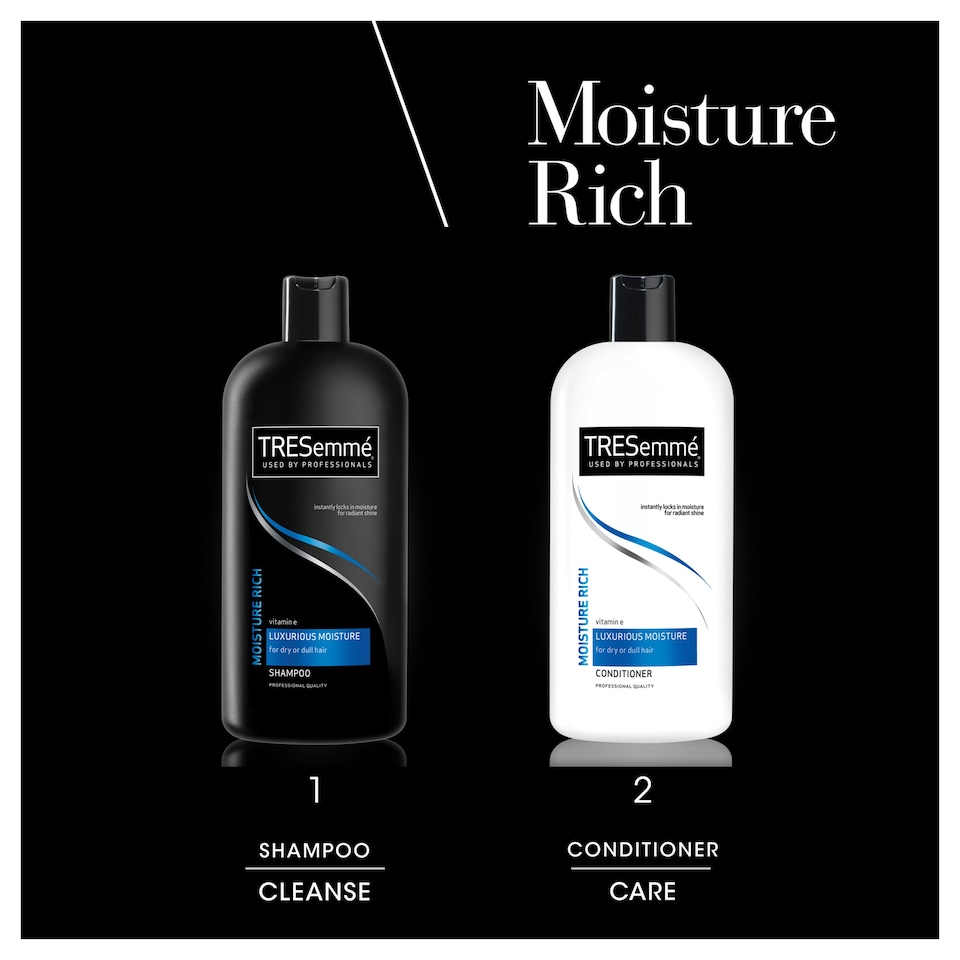 image 1 of TRESemme Moisture Rich Shampoo 900ml