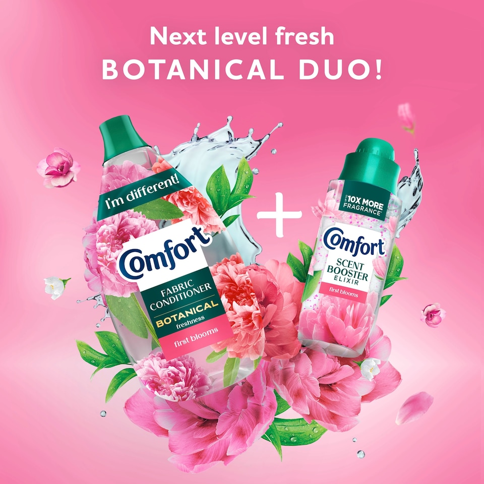 image 1 of Comfort Botanical First Blooms Fabric Conditioner 38 Wash 570ml
