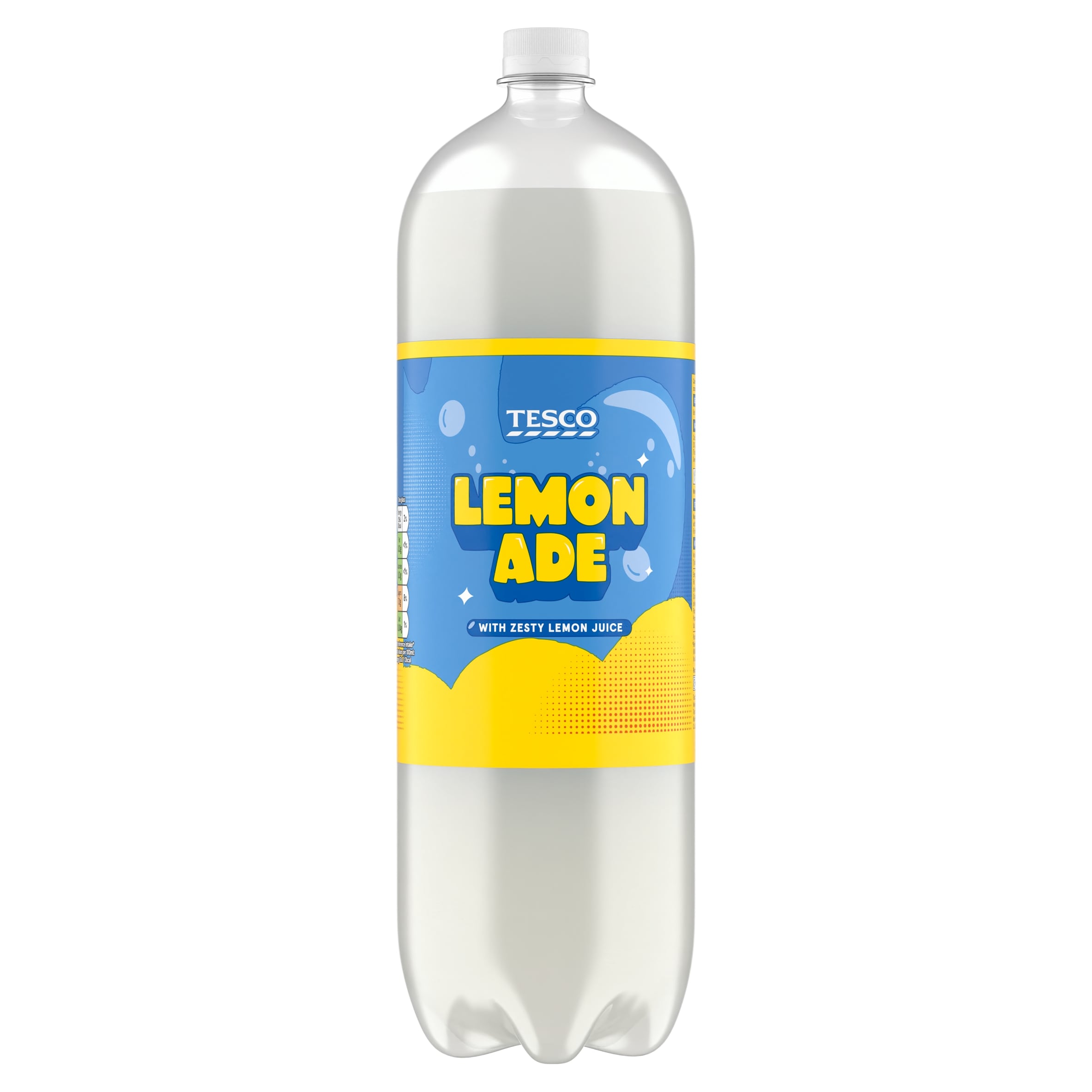 Tesco Sparkling Lemonade 2 Litre Bottle