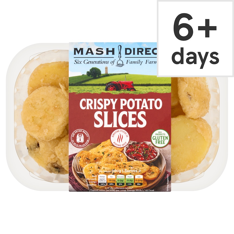 Mash Direct Crispy Potato Slices 300g 