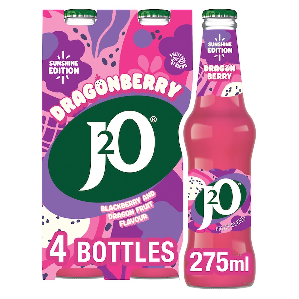 J20 Blackberry & Dragonfruit 4 x 275ml