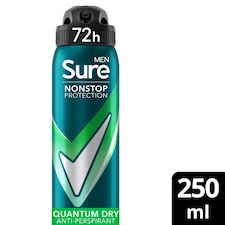 Sure Men Nonstop Protection Quantum Dry A/Pspirnt 250Ml