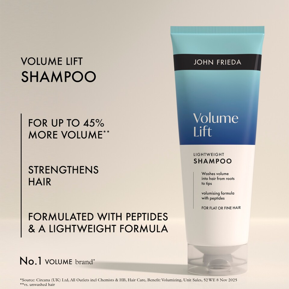image 1 of John Frieda Volume Lift Shampoo 175ml
