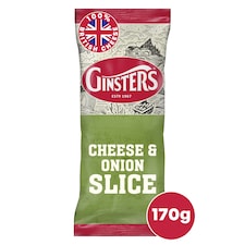 Ginsters Cheddar & Onion Slice 170G