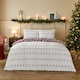 image 2 of Silentnight Brushed Christmas Star Duvet Set King