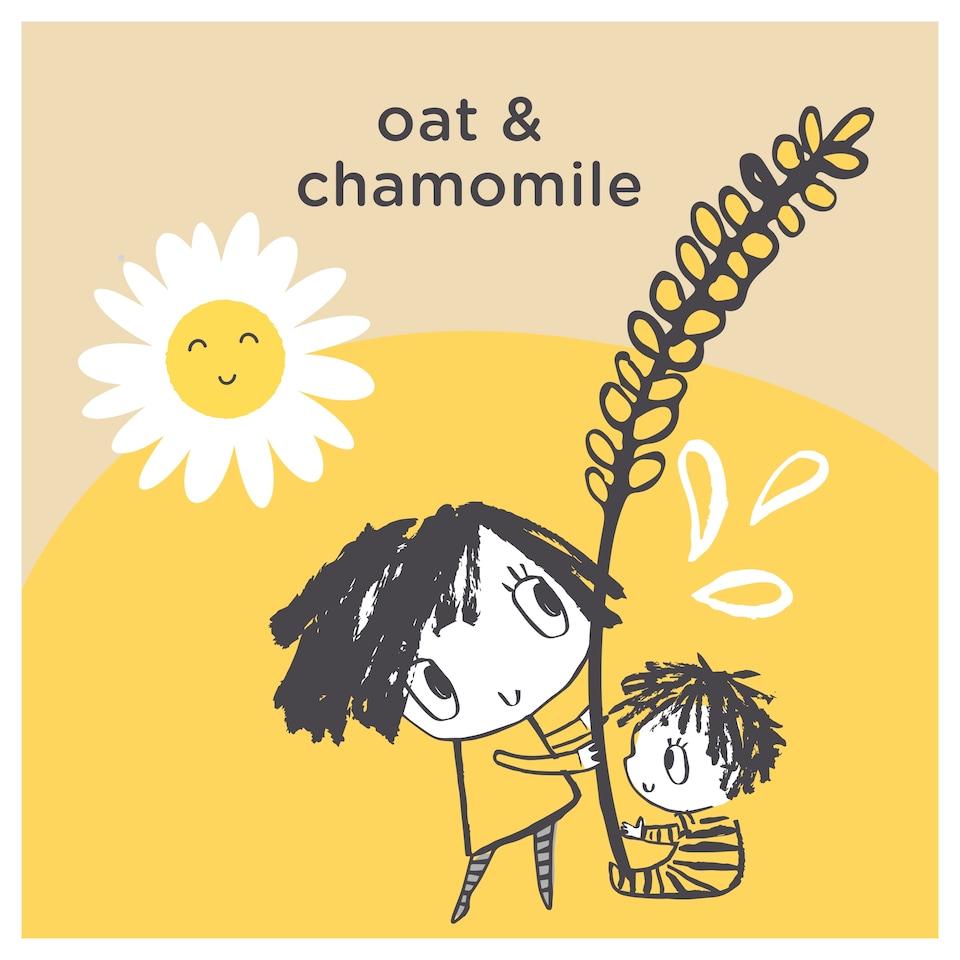 image 1 of Fred & Flo Naturals Hair & Body Wash - Oat & Chamomile 250ml