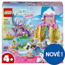 LEGO Gábinin kouzelný domek 11205 Sweet Treat Mountain & Kitty Garden