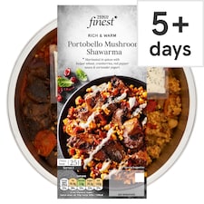 Tesco Finest Portobello Mushroom Shawarma 380G