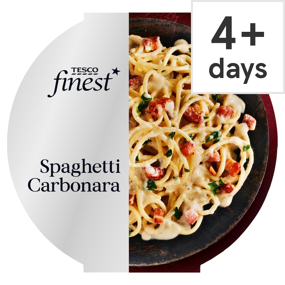 image 1 of Tesco Finest Spaghetti Carbonara 400G