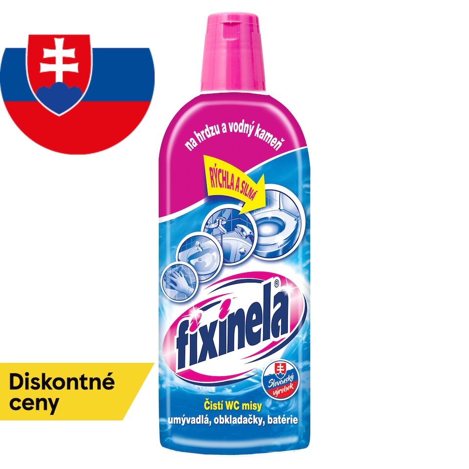 Fixinela Na hrdzu a vodný kameň 500 ml