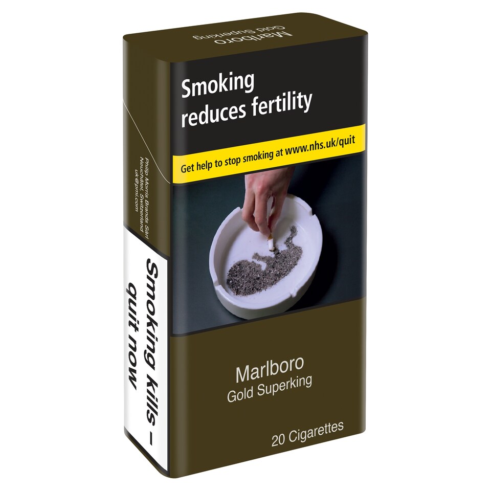 Marlboro Gold Superking Cigarettes 20 Pack