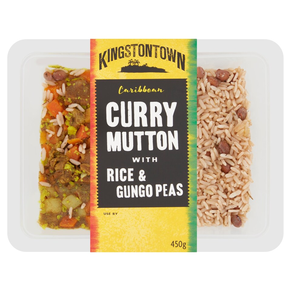 Kingstontown Curry Mutton Meal Box 450g