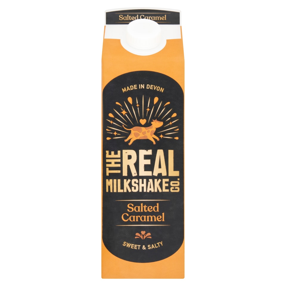 The Real Milkshake Co. Salted Caramel Milk Drink 1L