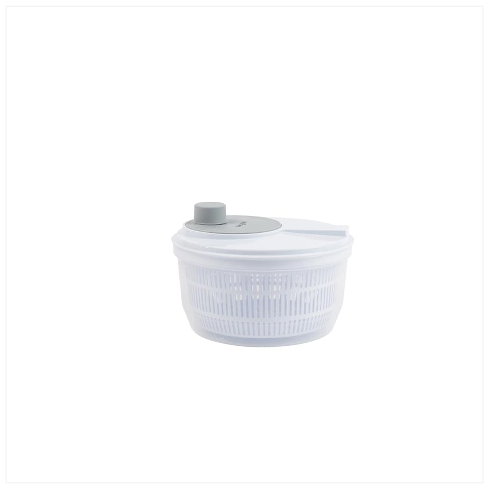 image 1 of Salter Simply Prep Grey Salad Spinner 2.3Litres