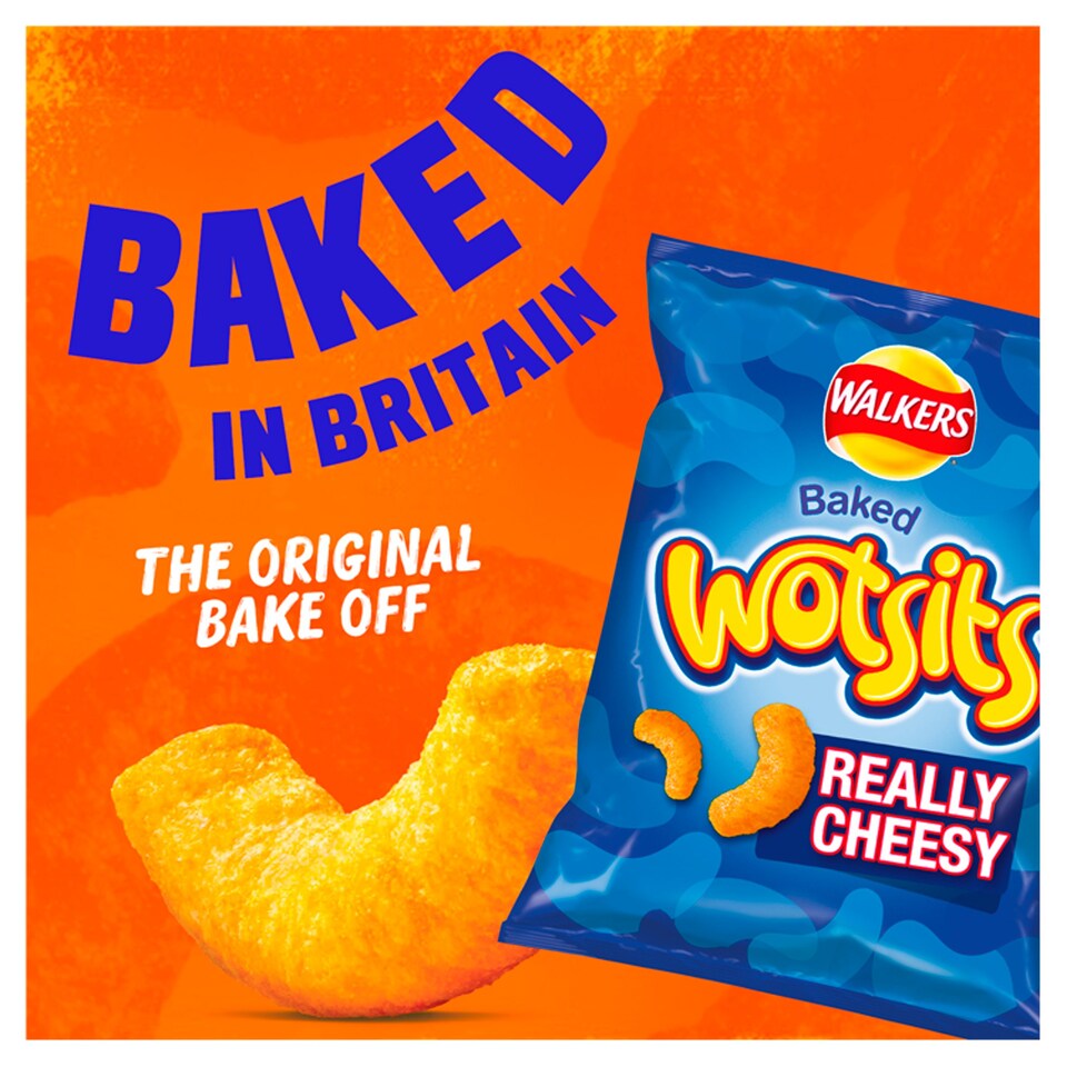 image 1 of Walkers Wotsits Cheesy Snacks 18 X 16.5G