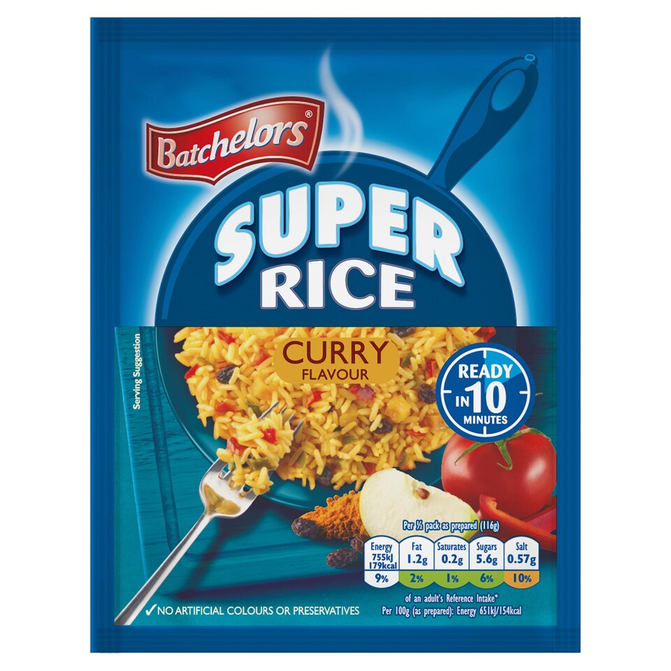 Batchelor's Super Rice Curry 100G