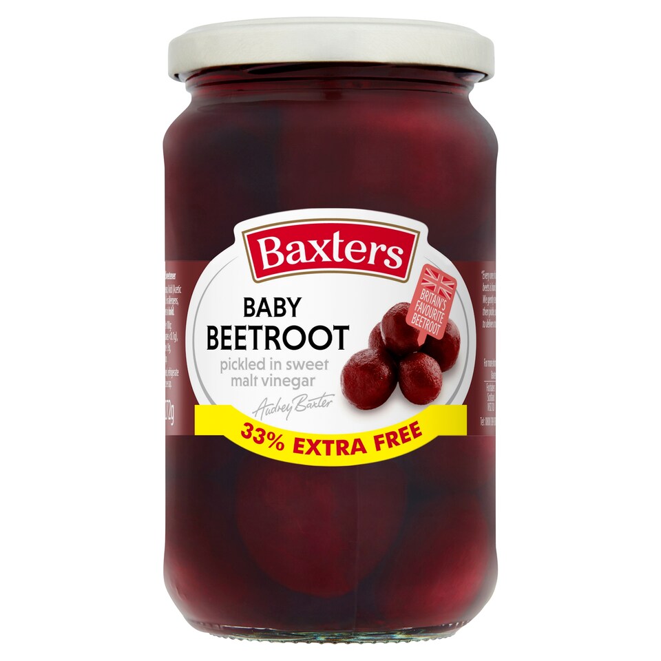 Baxters Baby Beetroot 340G +33% Free