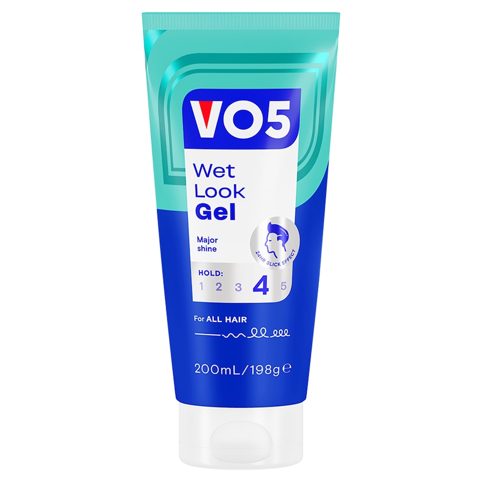image 1 of Vo5 Wet Look Styling Hair Gel 200Ml