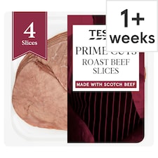 Tesco Scottish Roast Topside Of Beef 100G