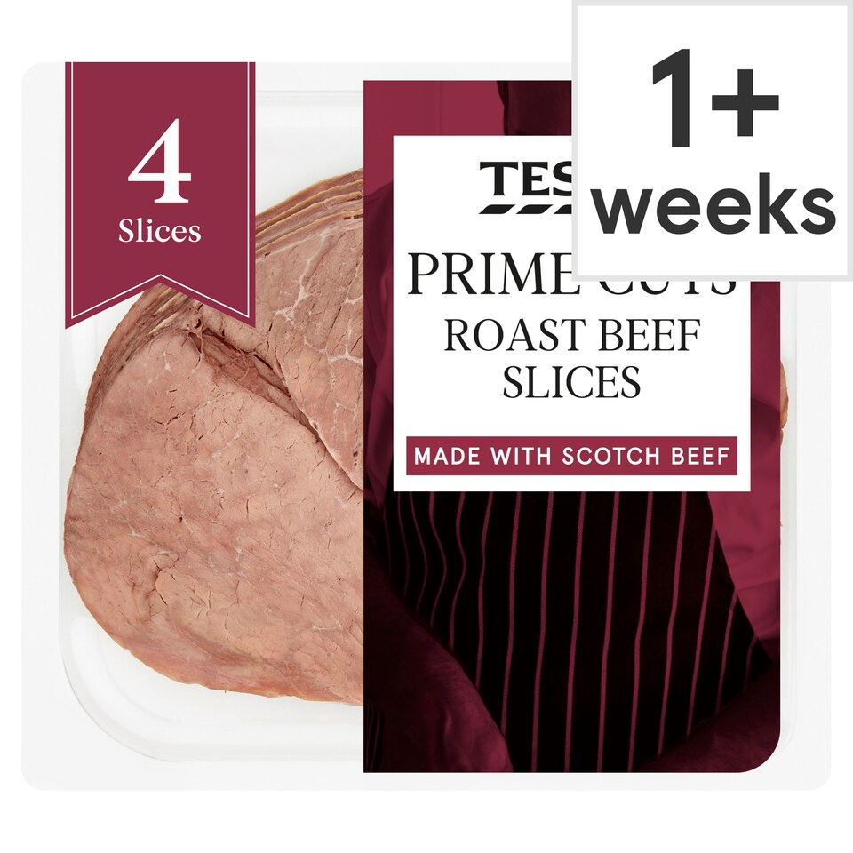 Tesco Scottish Roast Topside Of Beef 100G