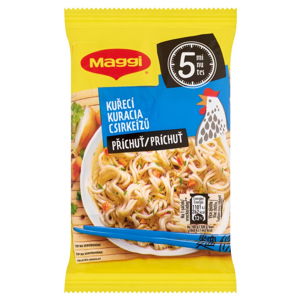 image 1 of Maggi Chicken Flavour Instant Noodles with Seasoning Mix 59,2 g