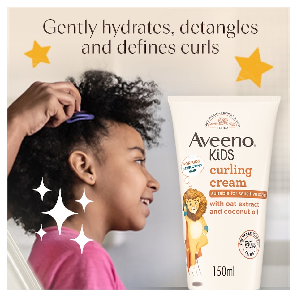 image 1 of Aveeno Kids Curling Cream 150ml