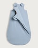 image 3 of F&F Baby Cotton Rich Sleepy Bear 2.5 Tog Sleeping Bag in Blue