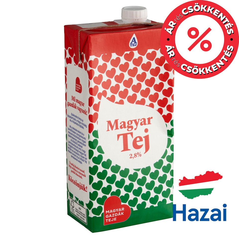 Magyar Tej UHT tej 2,8% 1 l
