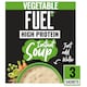 image 1 of FUEL10K High Protein Vegetable Instant Cup Soup 3 Packet 65g