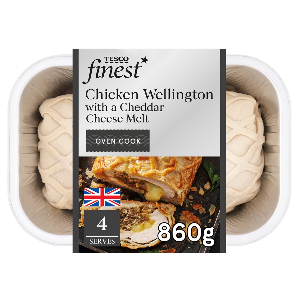 Tesco Finest Chicken Wellington & Cheese Melt 860G