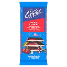 E.Wedel Dark Chocolate With Cherry Filling 100G