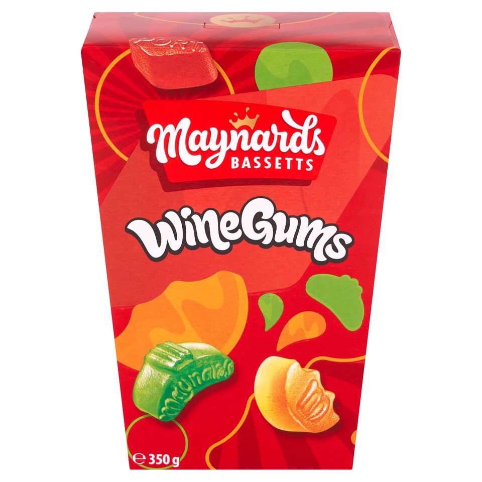 Maynards Bassetts Wine Gums 350G Tesco Groceries