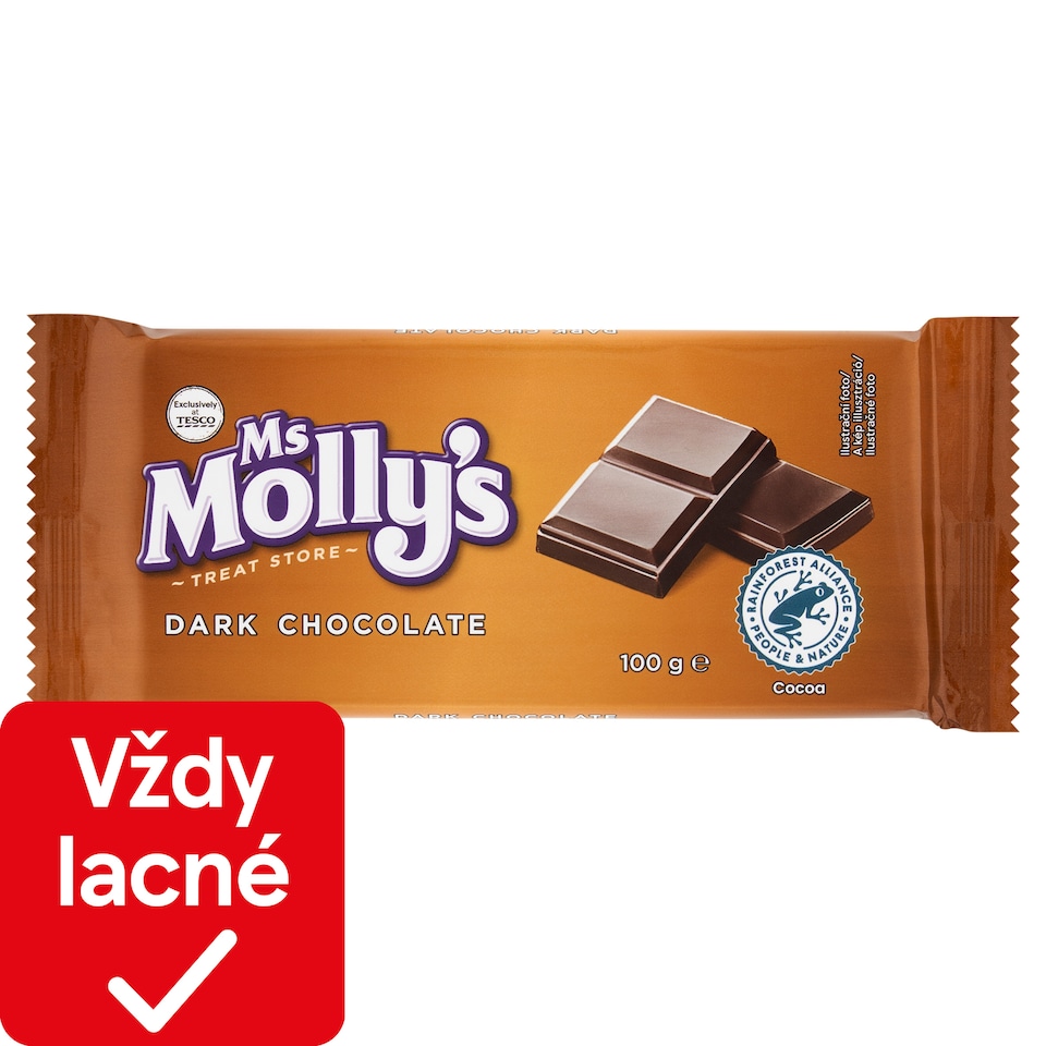 Ms Molly's Dark Chocolate 100 g
