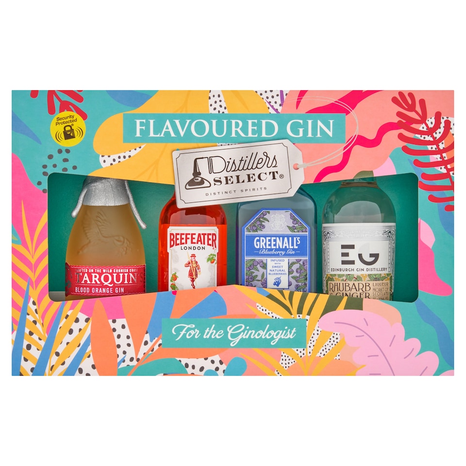 Distillers Select Flavoured Gin Tasting Pack 4x5cl