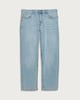 image 4 of F&F Cotton Rich Relaxed Leg Jeans in Blue