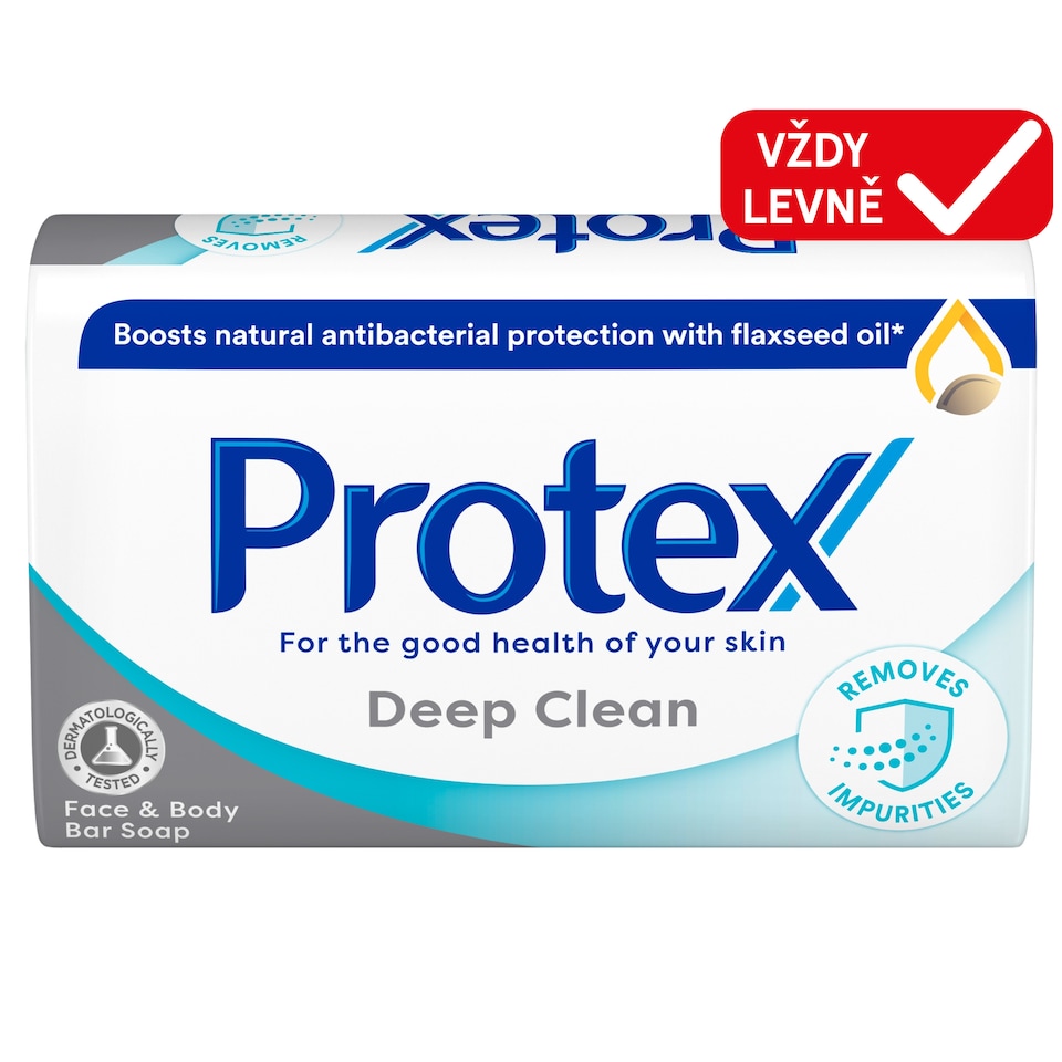 image 1 of Protex Deep Clean Bar Soap 90 g 