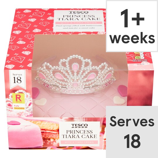Tesco Princess Tiara Cake Tesco Groceries