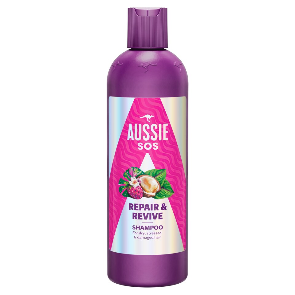 obrázok 1 z Aussie SOS Repair & Revive Šampón 300 ml na Suché, Namáhané a Poškodené Vlasy
