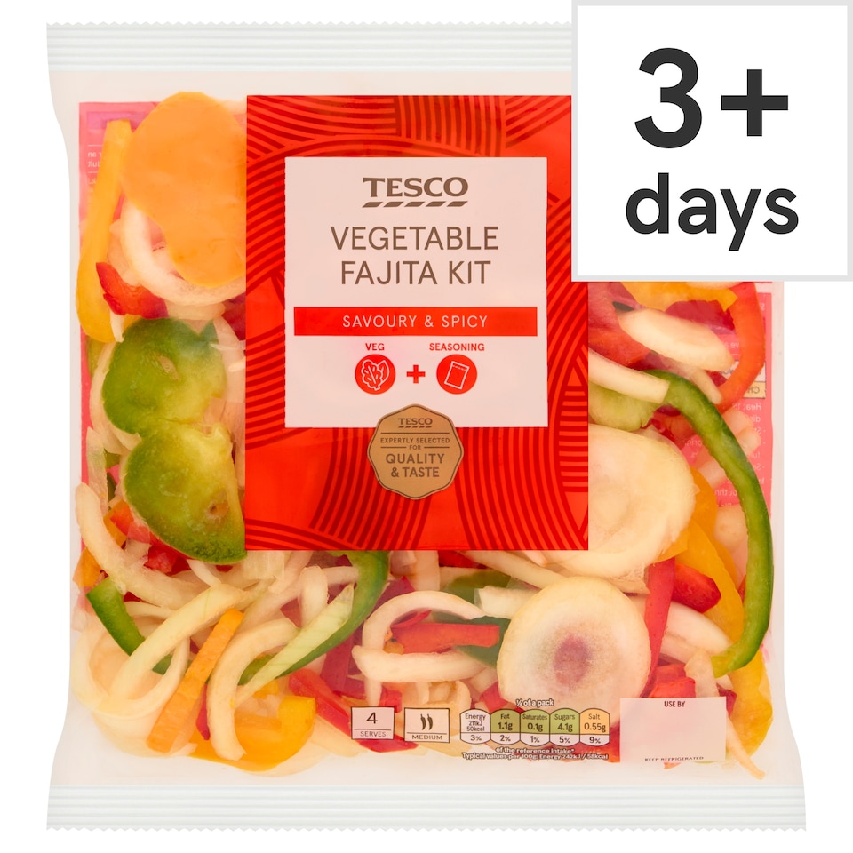 Tesco Vegetable Fajita Kit 400g