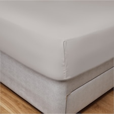 Silentight Supersoft White Fitted Sheet Double